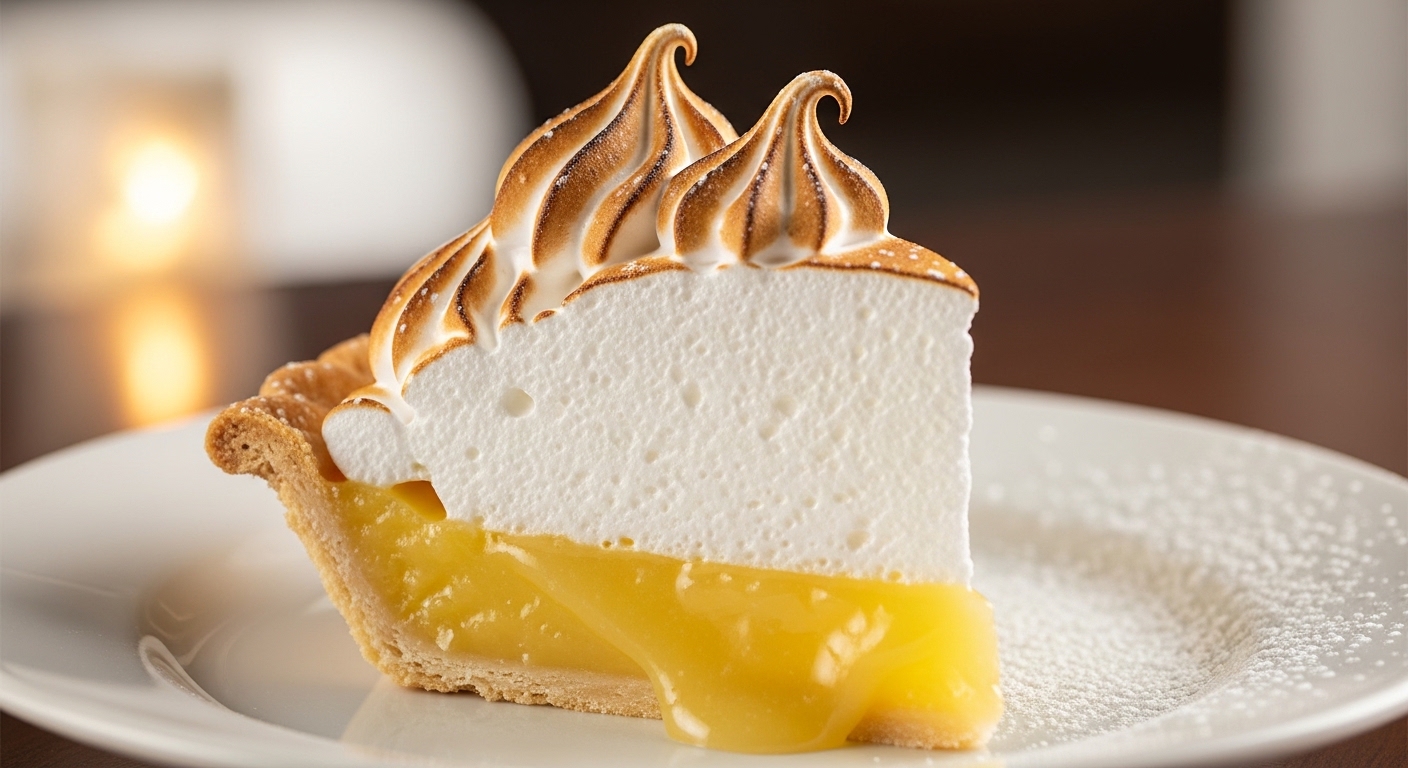Lemon Meringue Pie – Tangy, Sweet, and Perfectly Fluffy